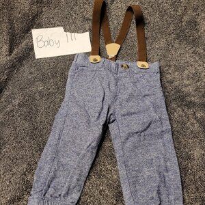 111.     Baby Suspenders